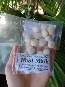 Men ngọt, men cơm rượu, men rượu, men ủ rượu nếp cẩm/ rượu ba trăng