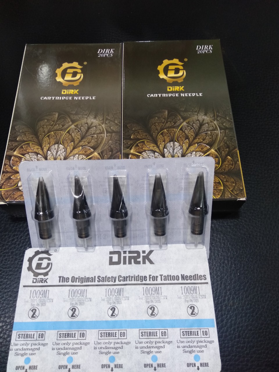 Vỉ 5 kim xăm rl máy pen 3,5,7,9,11,14 rl kim xăm dirk .dùng cho phun xăm thẩm mỹ và tattoo"