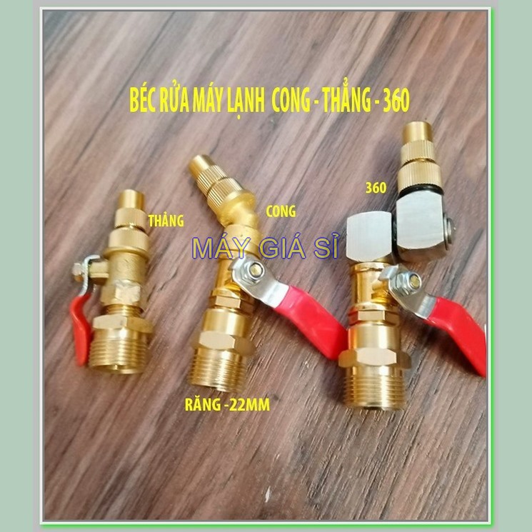 Béc rửa máy lạnh cong thẳng – 360