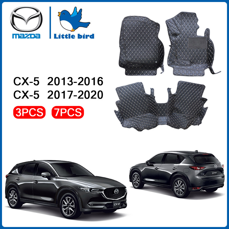 littlebird พรมปูพื้นรถยนต์ โรงงานผลิตของไทย Mazda CX-5 2013-2020 การรับประกันคืนสินค้าภายใน7วัน พรมรถยนต์ CX5 ราคา 1,599 บาท*ส่งฟรี