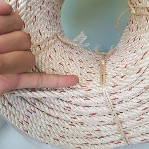 10 mét Dây thừng pp chịu lực tốt size 6mm, 7mm, 8mm. kéo che giếng trời, kéo bạt, cột hàng...