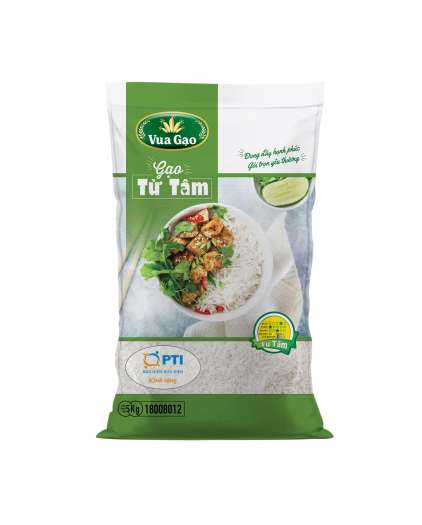 Gạo Thơm Vua Gạo Từ Tâm 5Kg