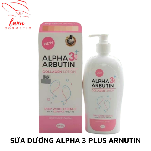 Sữa Dưỡng Thể Alpha Arbutin 3 Plus Collagen Lotion