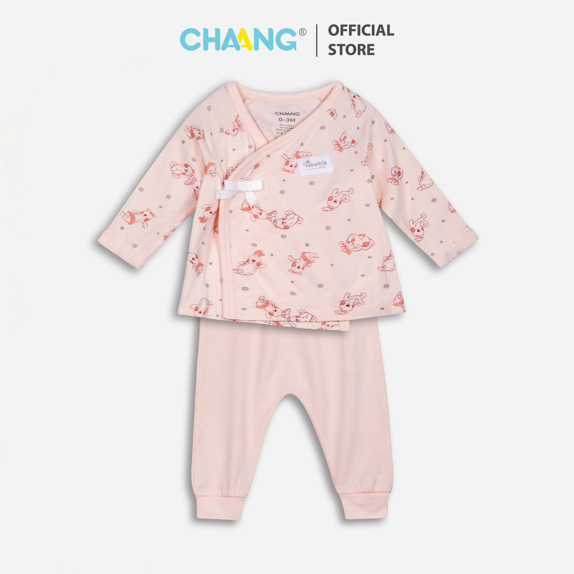 Bộ Dài Cúc Chéo Active Thỏ Bông Chaang