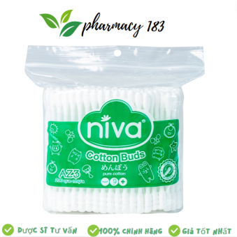 1 gói Tâm bông Niva Cotton Buds 200 que