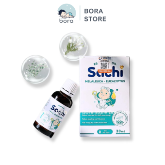 Tinh dầu tràm khuynh diệp Sachi - 30ml, xua muỗi, làm ấm cơ thể