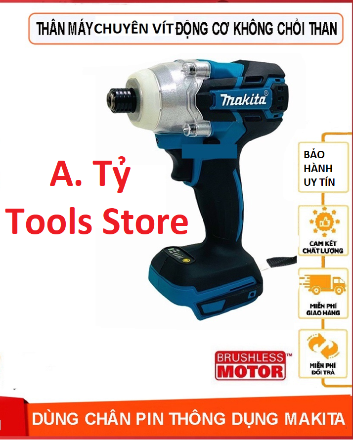 Thân máy bắn vít chuyên dụng makita động cơ không chổi than