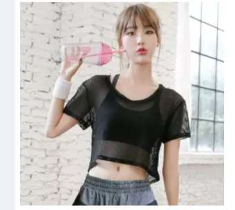 Áo Lưới Tập Gym Cotton Thấm Hút Mồ Hôi Áo lưới Nhanh Khô Tập Thể Thao đa năng