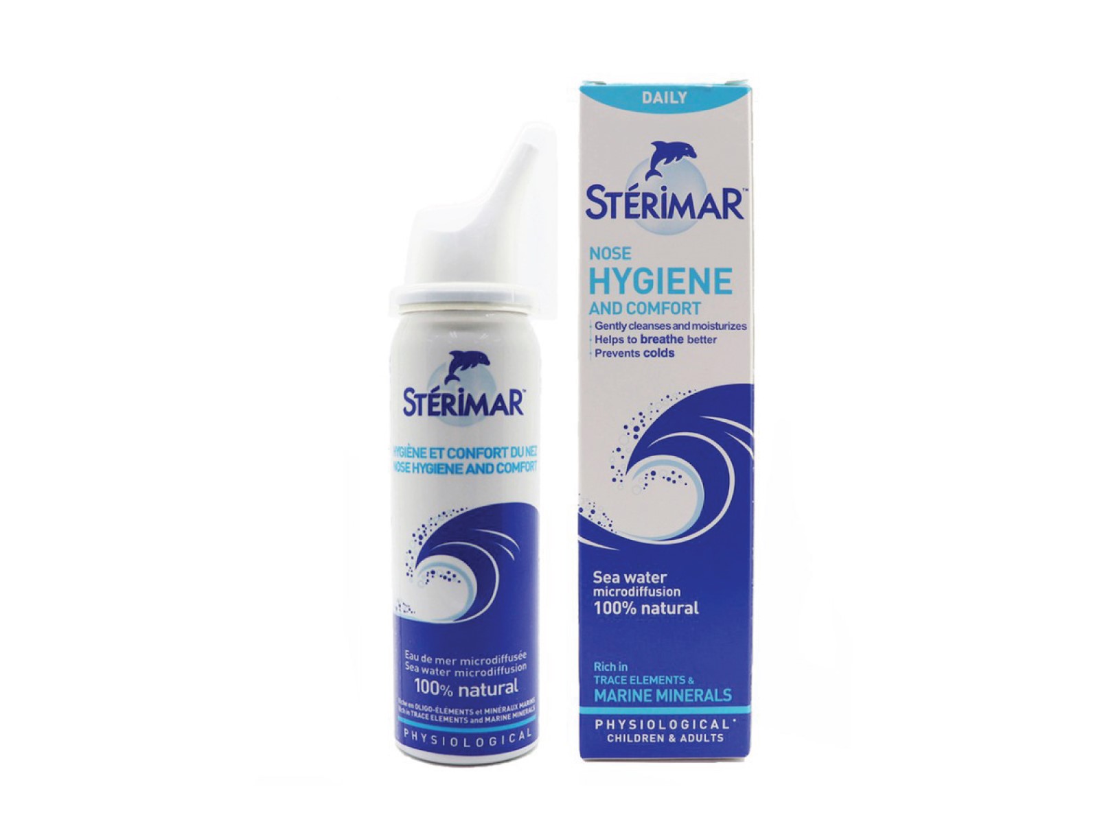 Xịt muối biển Sterimar Nose Hygiene and Comfort- chai 50ml