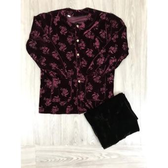 Áo nhung bà già người cao tuổi bà già