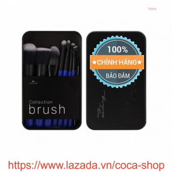 VACOSI, MY DARLING TRAVEL BRUSH SET - HỘP CỌ CÁ NHÂN VACOSI, MY DARLING (8 CÂY) - 2018 ( Đen )