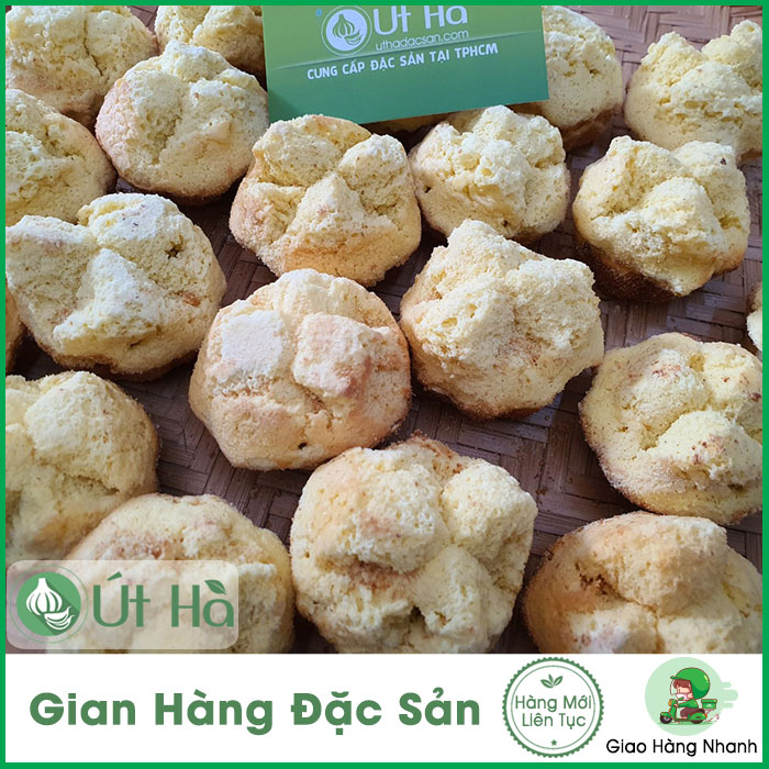 Bánh Thuẫn (Bánh Thửng) Chính Gốc Quảng Ngãi Bịch 20 Cái Bánh Sấy Khô Thơm Ngọt Thuần Khiết Giữ Nguyên Hương Vị Truyền Thống - Út Hà Đặc Sản