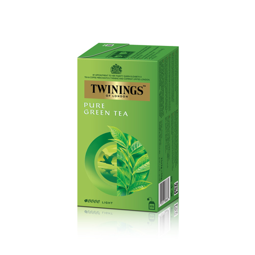 TRÀ XANH TÚI LỌC TWININGS PURE 25 GÓI/HỘP