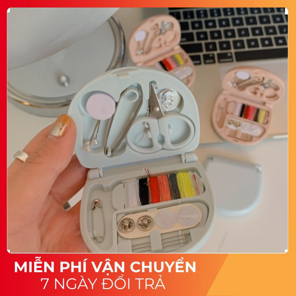 [ĐƯỢC CHỌN MẪU] Hộp Kim Chỉ Mini Siêu Nhỏ Gọn Đa Năng Du Lịch Tiện Lợi Mẫu Mới  Cực Cute Có Thể Dễ Dàng Bỏ Túi Mang Đến Bất Cứ Đâu