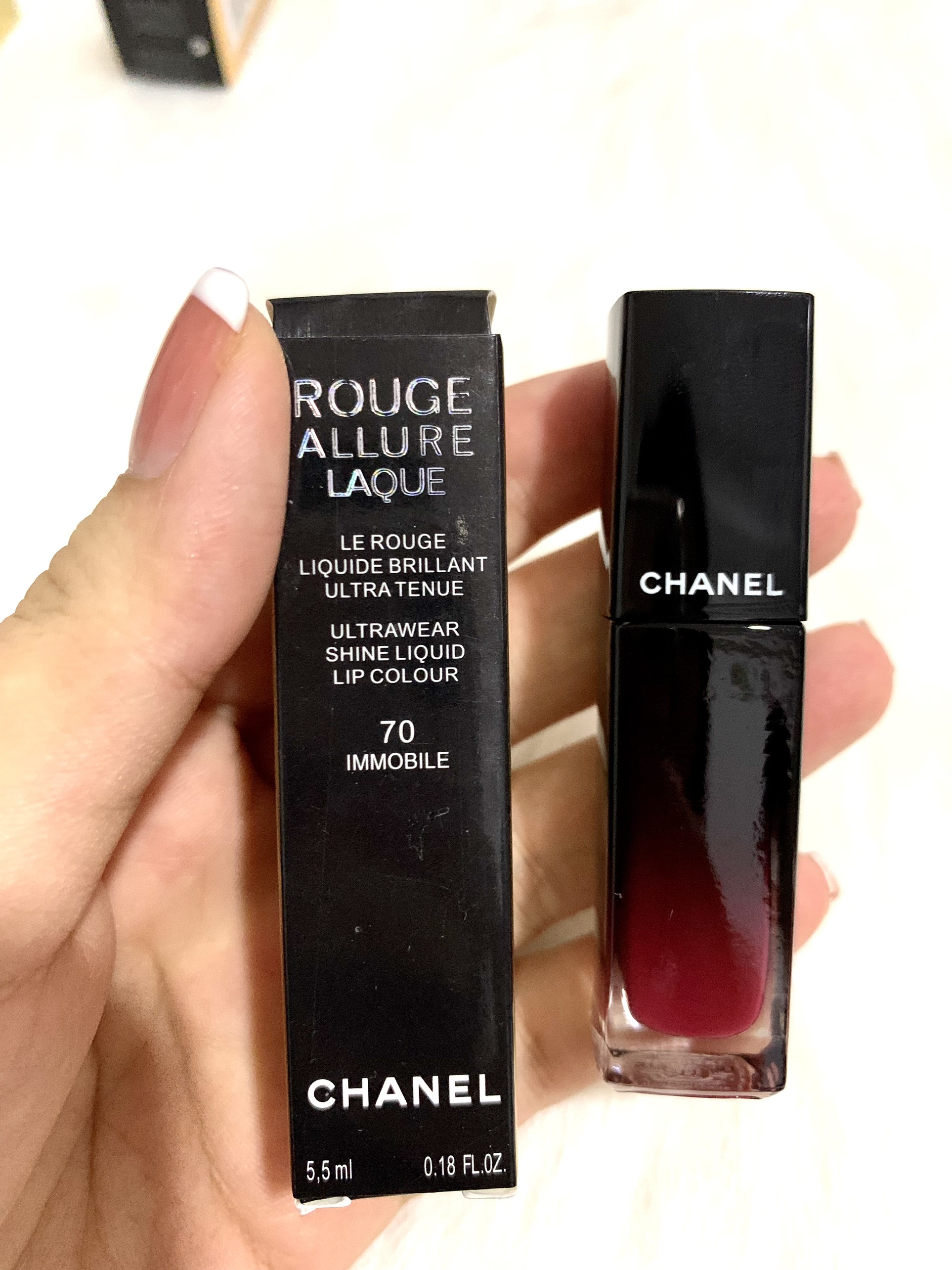Son Kem Chanel Rouge Allure Laque Chanel  75 Fidelite  Mỹ phẩm hàng hiệu  cao cấp USA UK  Ali Son Mac