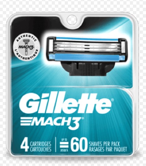 gillette mach 3 razor heads