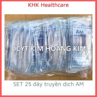 Bộ 25 dây truyền dịch An Phú - KHK Healthcare