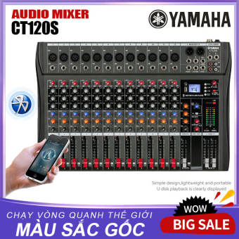 Yamaha Professional mixer 12 channel with DSP effects CT60S/CT80S/CT120S integrated, playback support Bluetooth/USB/MP3 for family/kV/Outdoor