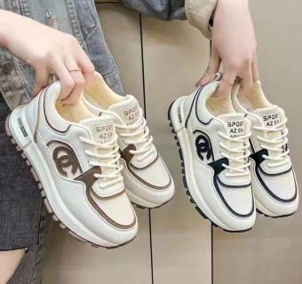 Giày thể thao nữ-Sneaker nữ- Giày nữ đế độn siêu chất đế cao MSP H-8 MIMI