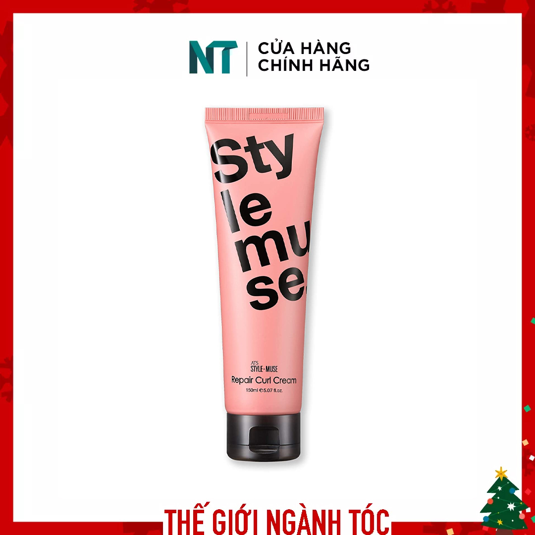 Gel tạo kiểu ats stylemuse repair curl cho tóc uốn xoăn 150ml