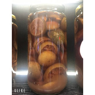 Mật ong nguyên chất ngâm chanh đào 1100gr