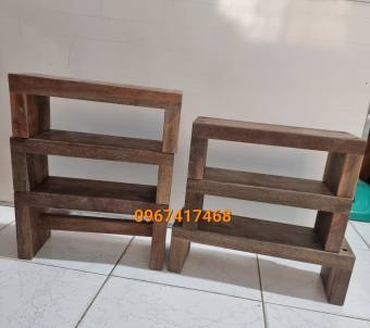 Ghế gỗ nhỏ ngồi bệt làm nail làm móng gỗ tự nhiên cao cấp-ghế thấp gỗ tự nhiên cực chắc chắn-ghế đẩu-ghế ngồi xổm kê chan