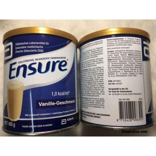 sữa ensure 400g