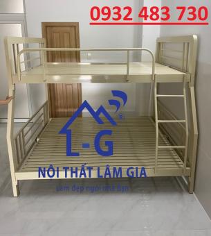 Giường tầng sắt trên 1m6 dưới 1m8 quận Bình Thạnh HCM