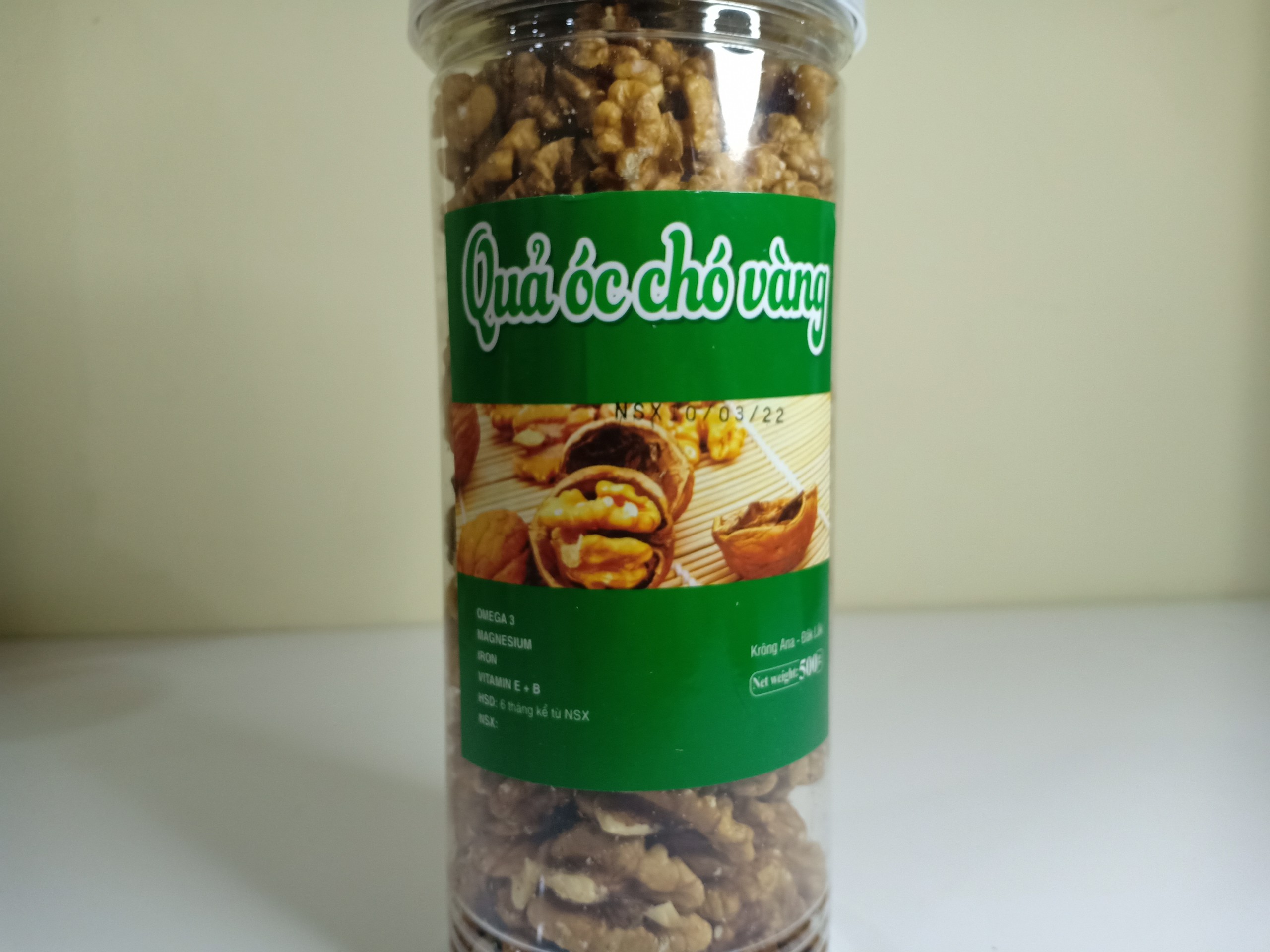 Nhân óc chó vàng 500g coldcool mart