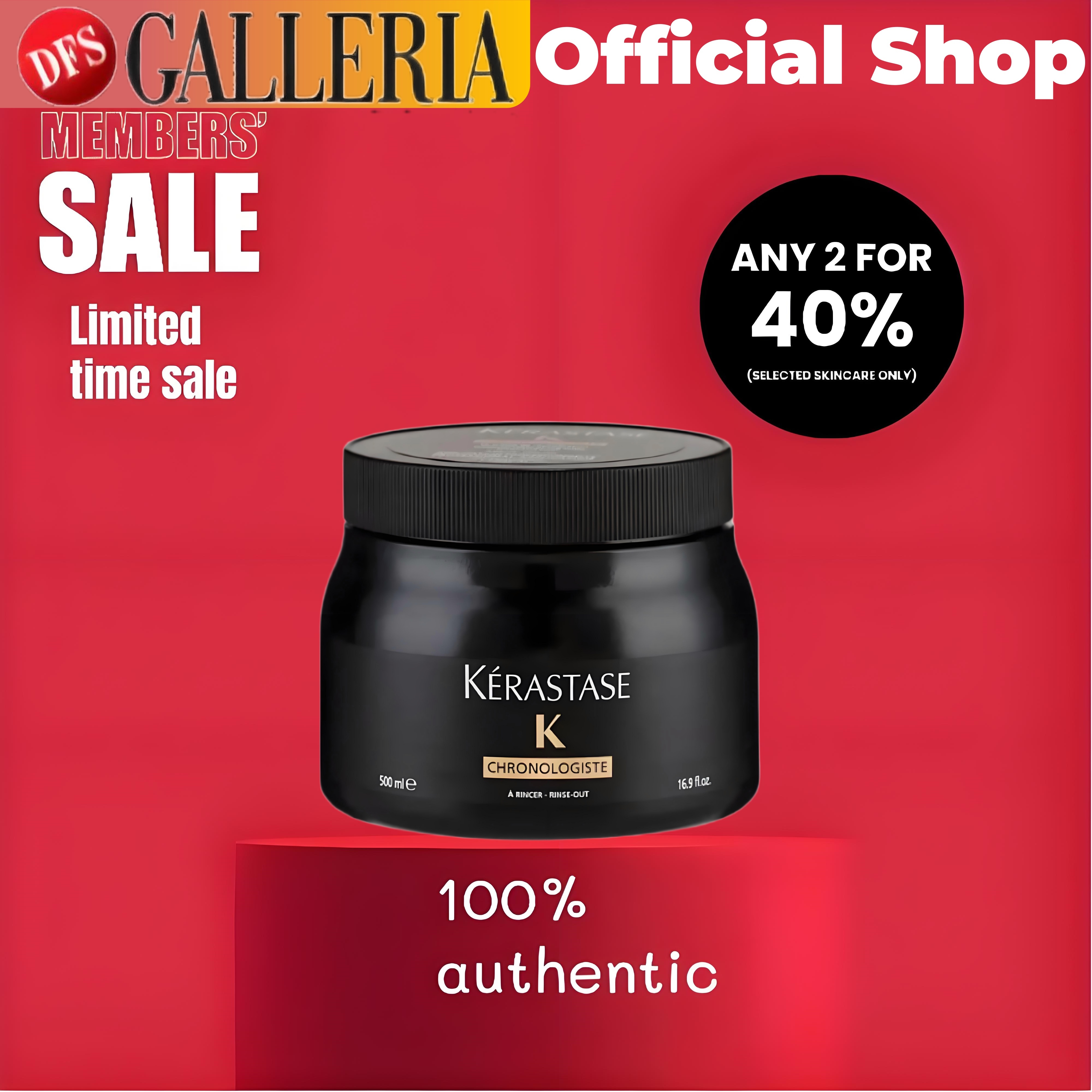 Kerastase Mask 500Ml - Intense Regeneration & Rich Nutrition For