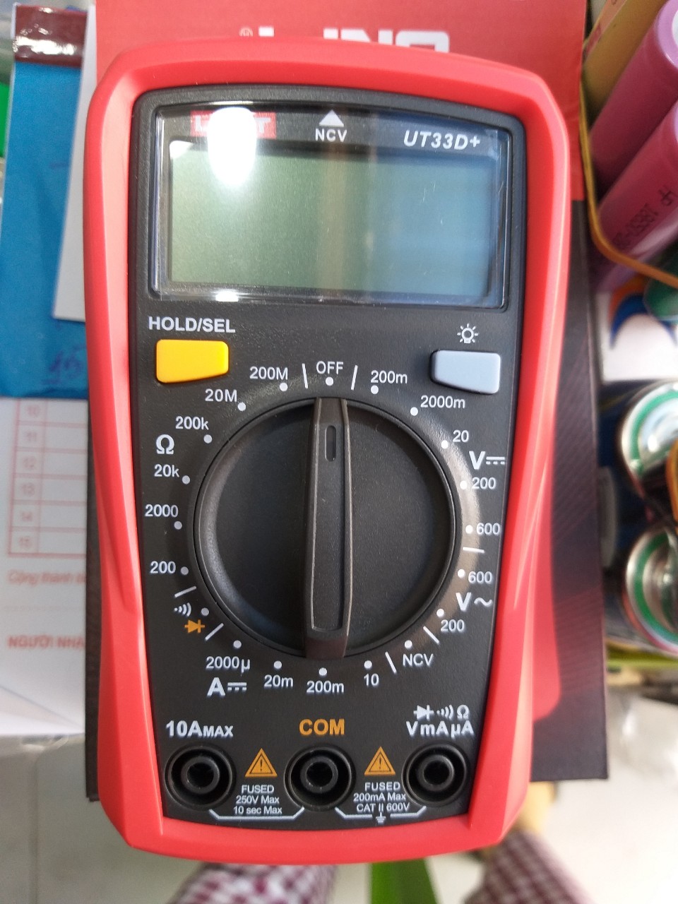 Ut33d+ đồng hồ vạn năng điện tử uni-trend