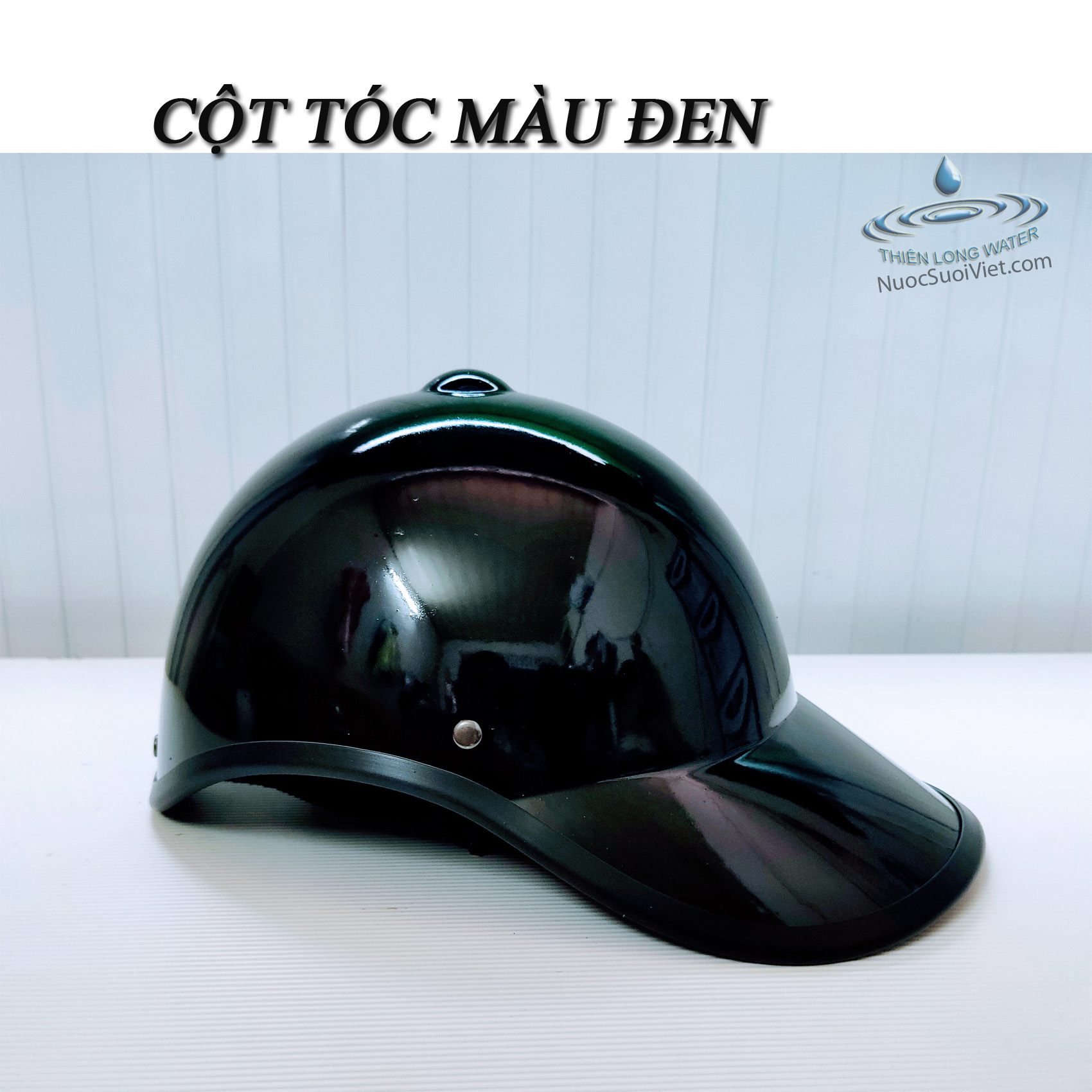 Mũ Bảo Hiểm Có Lỗ Phía Sau Cột Tóc - Nón Thời Trang Khoét Lỗ Đằng Sau (Màu Trơn)