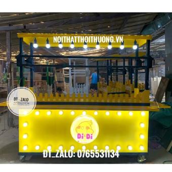 Quầy Gỗ Trà Sữa, Quầy Bar Pha Chế Cà Phê Tại HCM