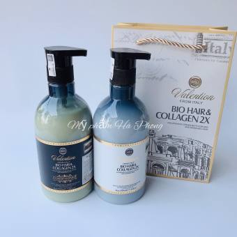 Dầu gội đầu Valention dầu xả Valention  phục hồi mềm mượt ngăn gẫy rụng gầu ngứa Cặp 500ml, 800ml ( Chính Hãng )