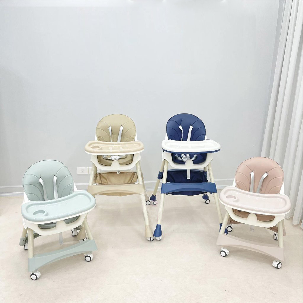 Ghế ăn dặm cho bé Zozon kèm mặt bàn ăn dặm kiểu nhật và BLW 2 chế độ chân cho bé trai bé gái từ 6 tháng zozon