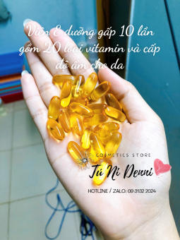 Lẻ 5 viên vitamin E dưỡng dài pha kem body