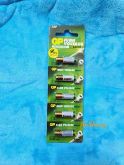 Pin 27A GP 12V Alkaline (Sử dụng cho chuông cửa, remote cửa cuốn, remote xe hơi...) [CHÍNH HÃNG]