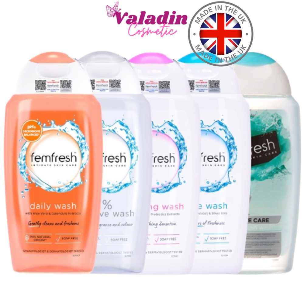 Vệ sinh phụ nữ femfresh 250ml - chai rửa phụ khoa