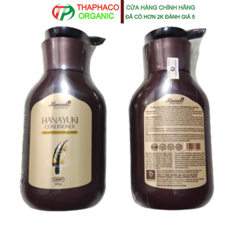 Dầu Xả HANAYUKI CONDITIONER Chai 300gr Date 2023