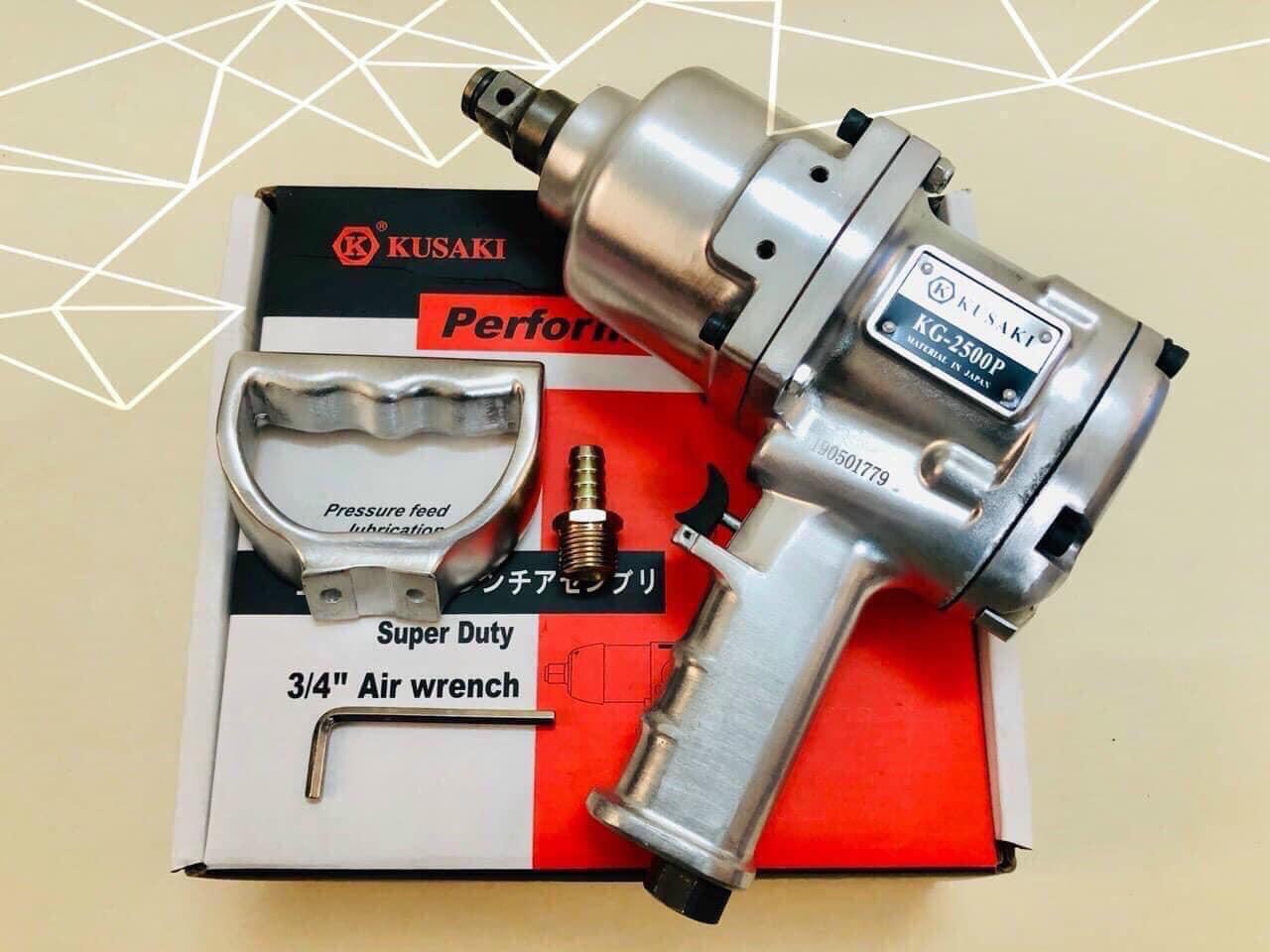 Máy mở bulong hơi kusaki kg-2500p 3/4 inch
