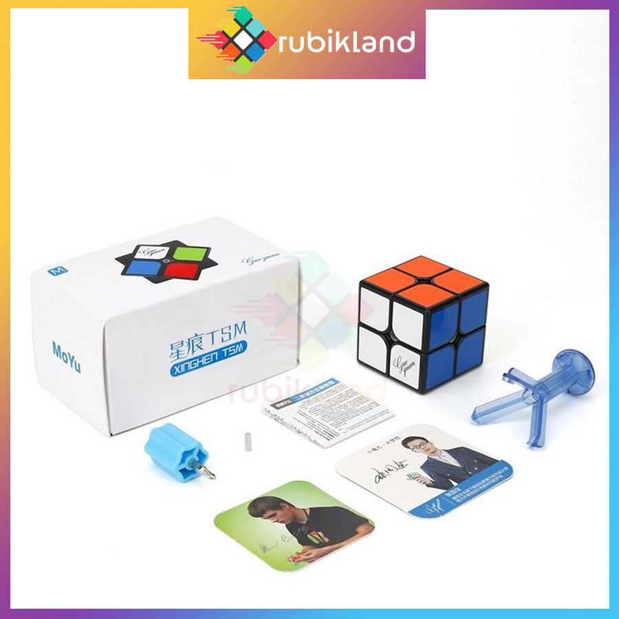 Rubik 2x2 MoYu GuoGuan XingHen TSM 2x2 M Rubic 2 Tầng Có Nam Châm Đồ Chơi Trí Tuệ Trẻ Em