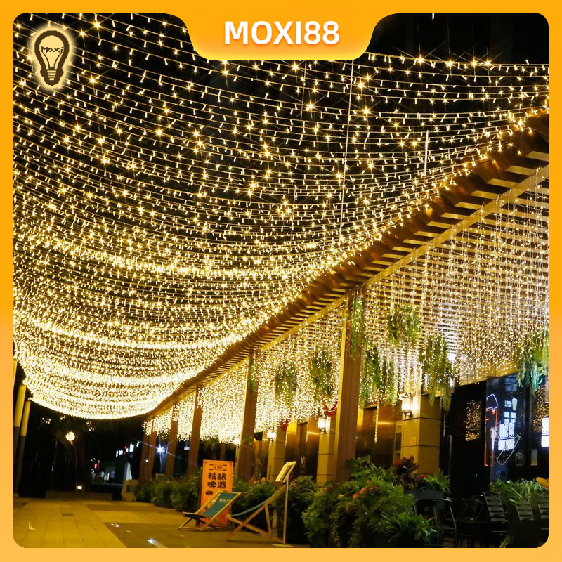[HCM]Dây Đèn LED chớp 10M, 50M cắm điện DECOR, dây trần cắm điện trang trí NOEL, giáng sinh, ngoài trời ,lễ tết, ban công