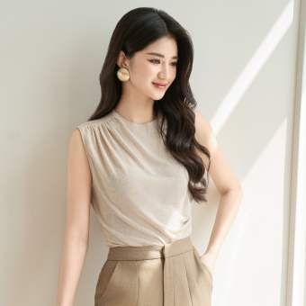 Chỉ 03-05/03 Sale upto 30% OLV - Áo Milcah Beige Top