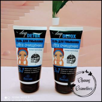 GEL RỬA MẶT VỚI THAN HOẠT TÍNH DEEP DETOX 3IN1 FLORESAN