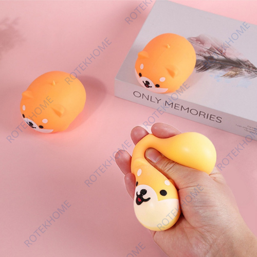 Chó Shiba, Khảo Cổ Khủng Long, Ai Cập XẢ STRESS - Chó Shiba silicon co dãn dẻo, đàn hồi ngộ nghĩnh, giải tỏa căng thẳng, xả STRESS