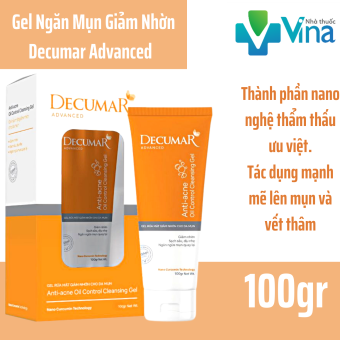 Decumar Clean Gel - Gel rửa mặt ngăn ngừa mụn 100g