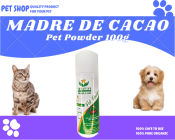 Madre De Cacao Pure Pet Powder: Tick and Flea Defense