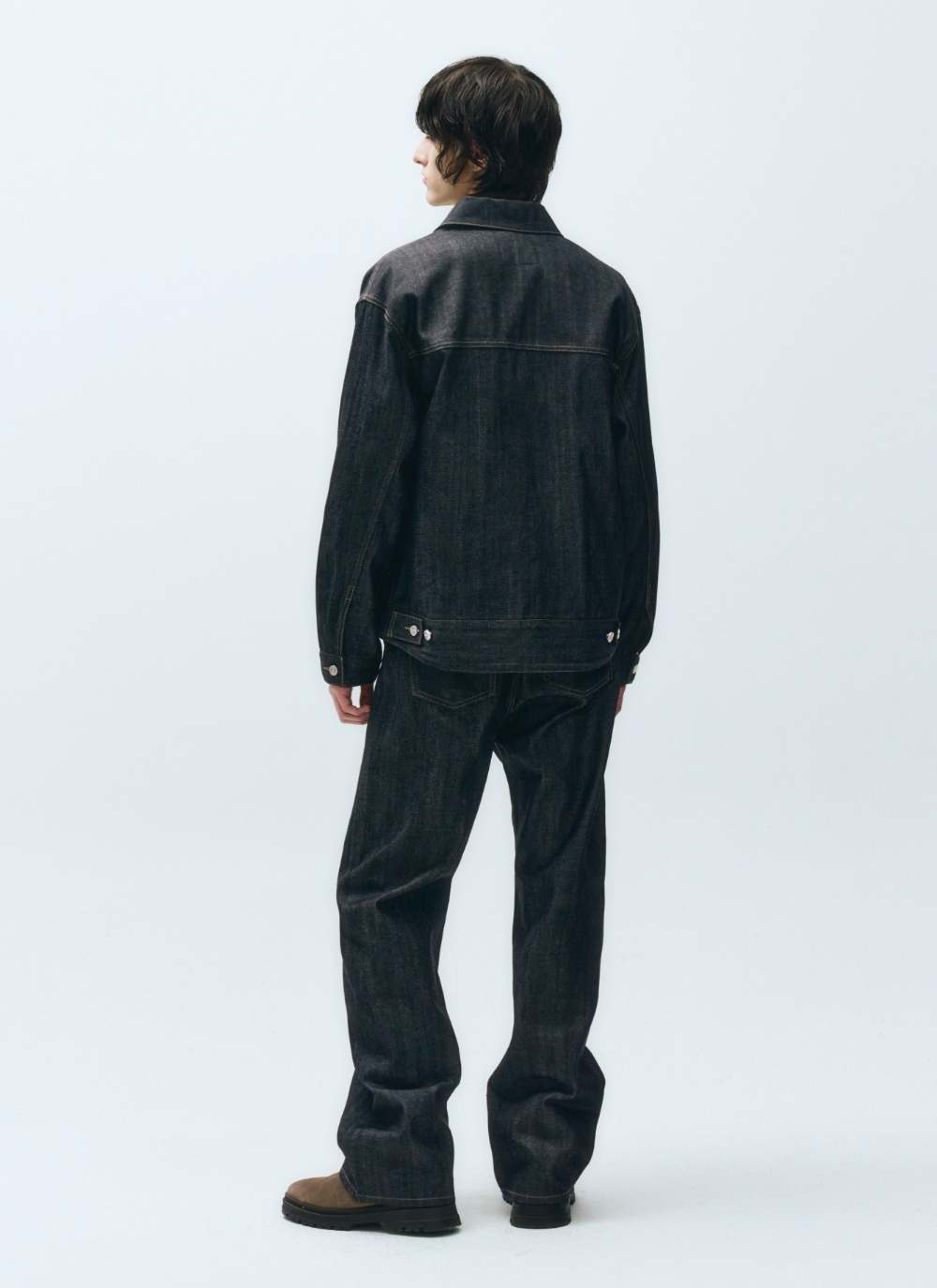 Pantaloni in denim grezzo MARITHE FRANCOIS GIRBAUD M - Blu scuro (2025 NUOVI)