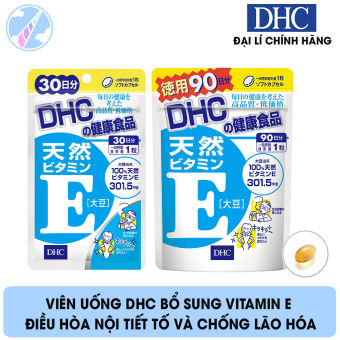 Viên Uống DHC Bổ Sung Vitamin E Điều Hòa Nội Tiết Tố và Chống Lão Hóa