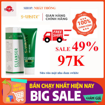Sữa rửa mặt nha đam swhite